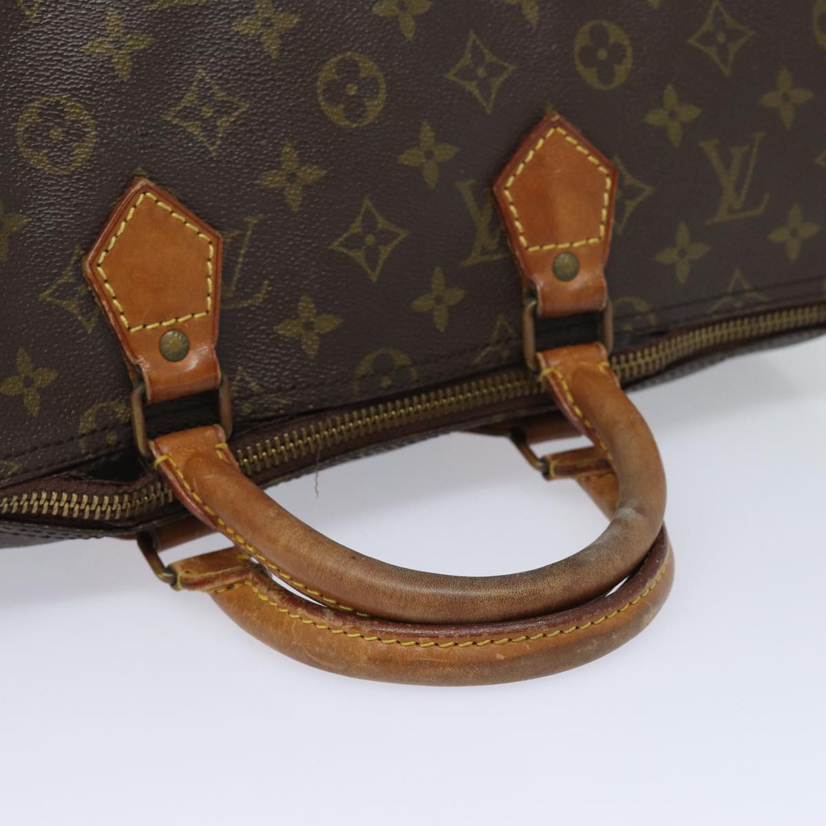LOUIS VUITTON Monogram Speedy 35 Hand Bag M41524 LV 82798