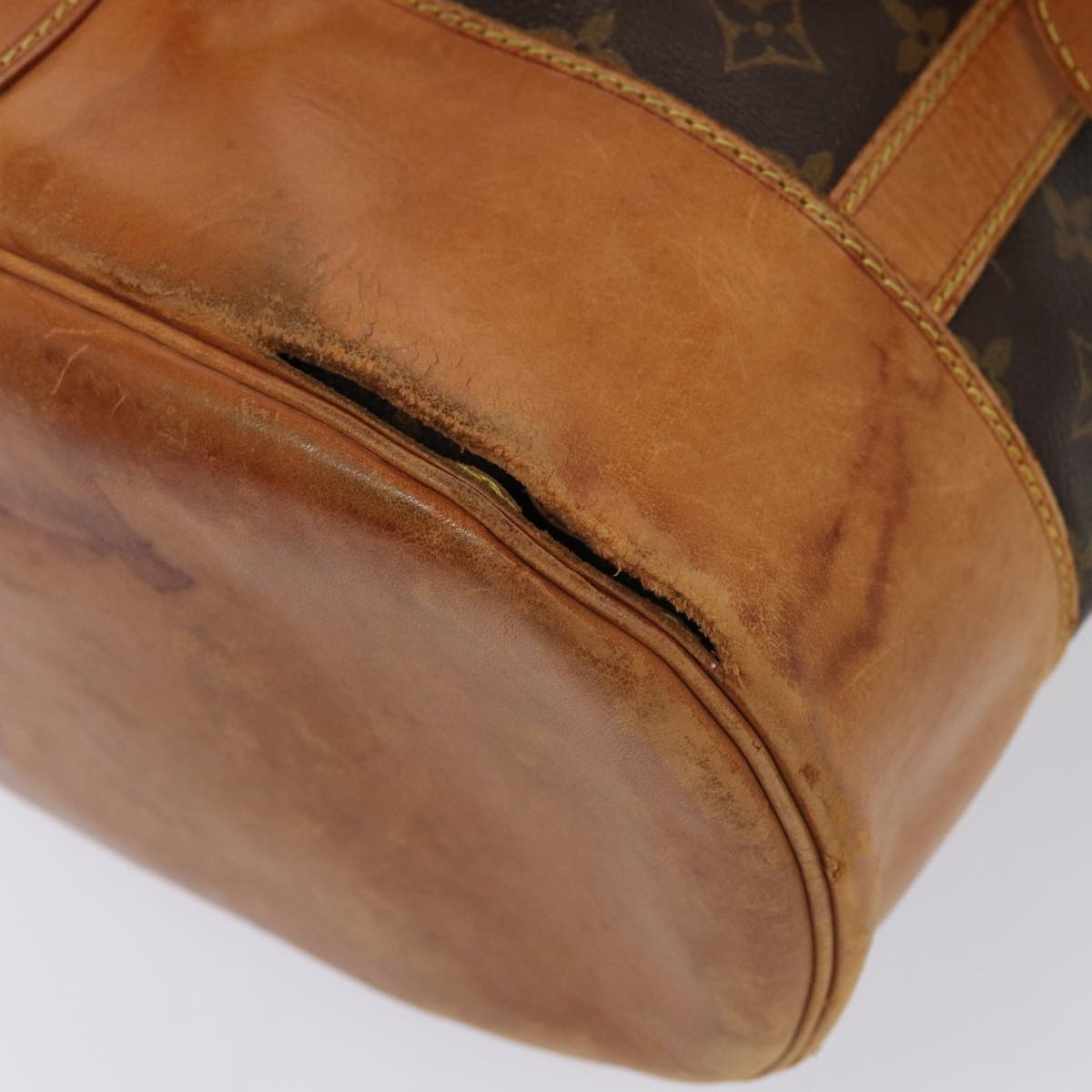 LOUIS VUITTON Monogram Randonnee GM Shoulder Bag M42244 LV 82807