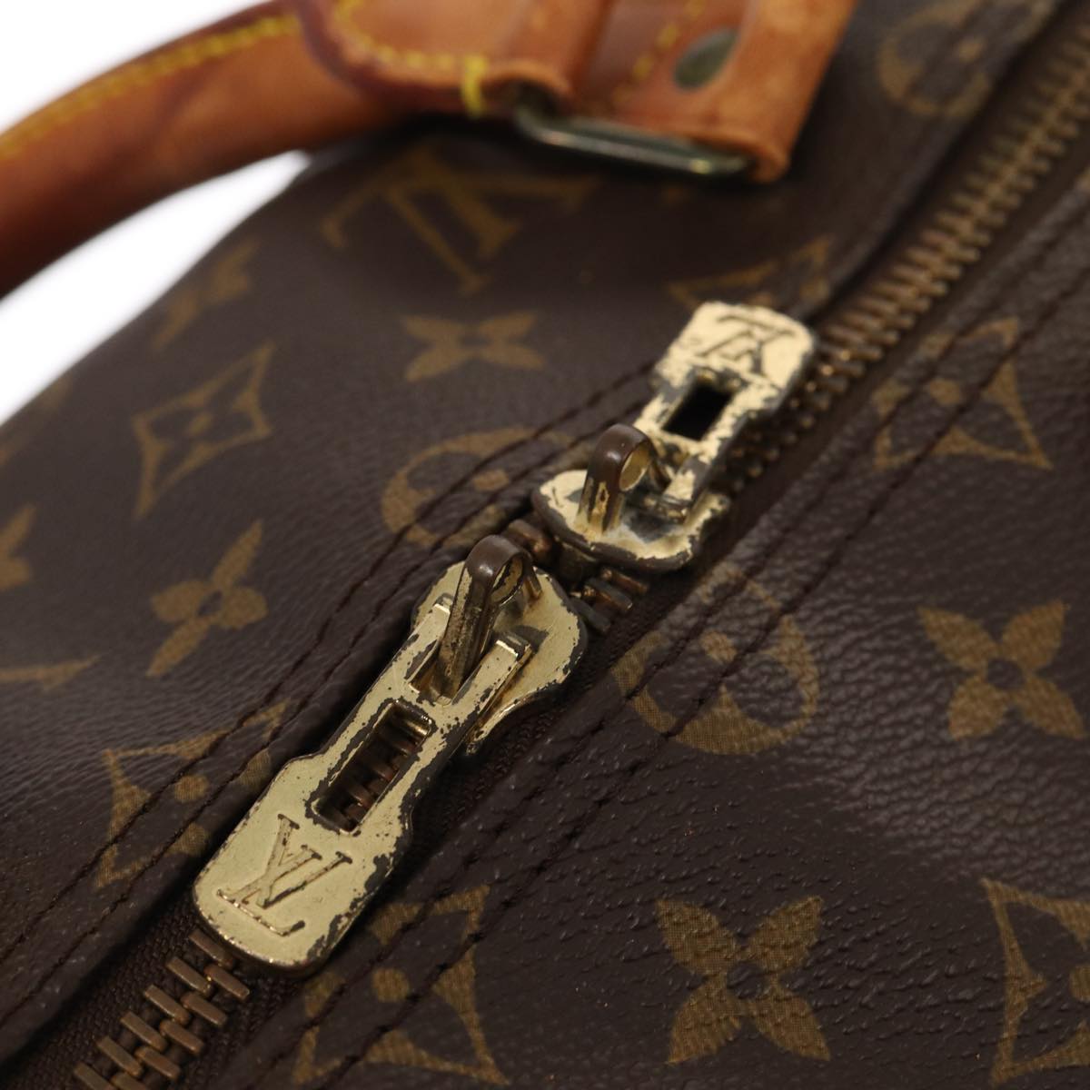 LOUIS VUITTON Monogram Keepall Bandouliere 50 Boston Bag M41416 LV 82809