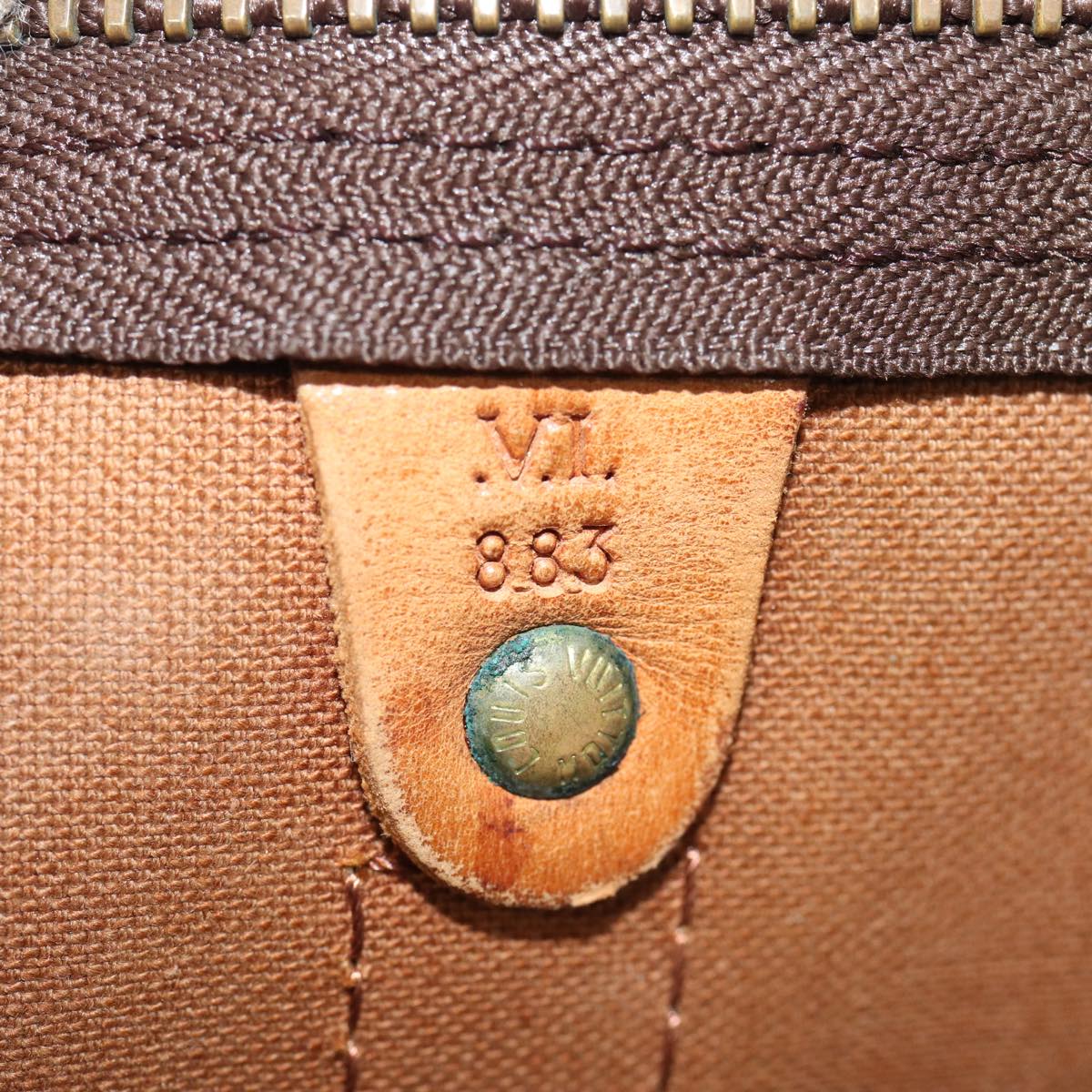 LOUIS VUITTON Monogram Keepall Bandouliere 50 Boston Bag M41416 LV 82809