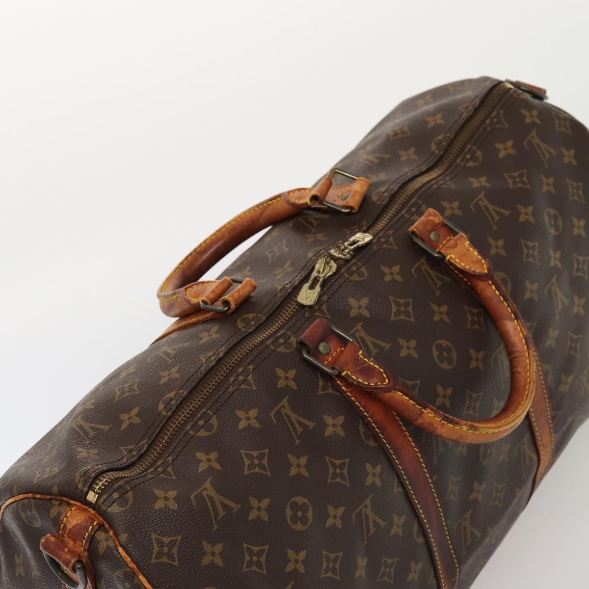 LOUIS VUITTON Monogram Keepall Bandouliere 50 Boston Bag M41416 LV 82809