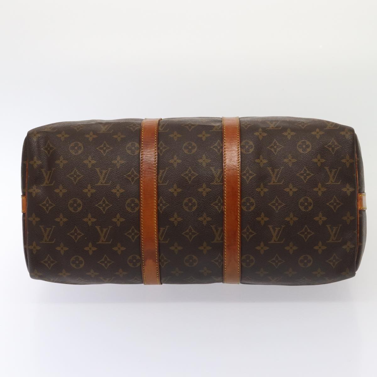 LOUIS VUITTON Monogram Keepall Bandouliere 45 Boston Bag M41418 LV 82812