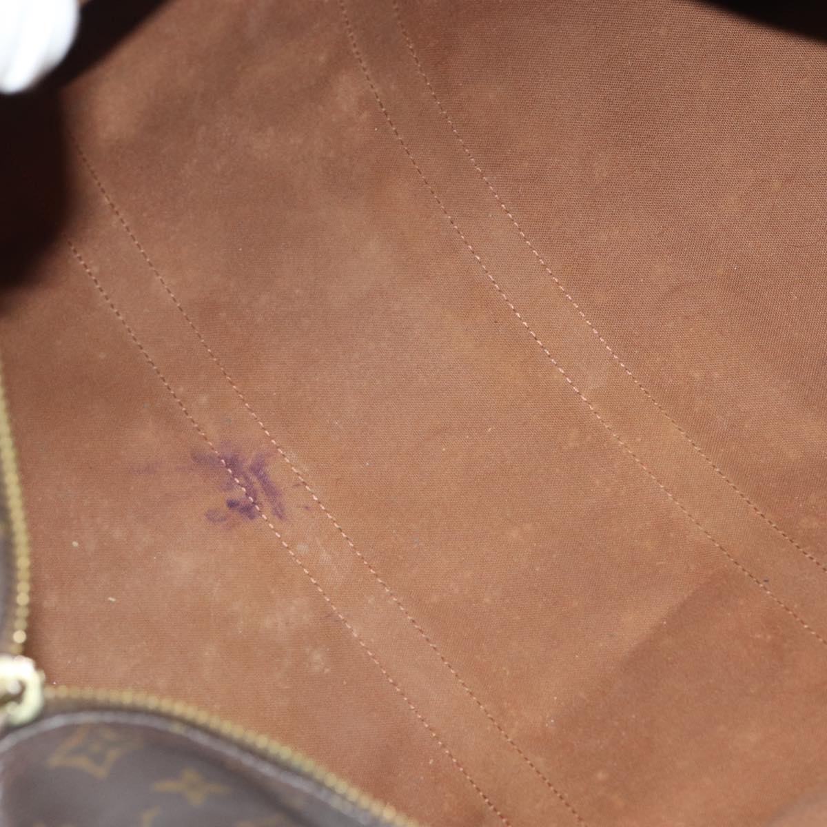 LOUIS VUITTON Monogram Keepall Bandouliere 45 Boston Bag M41418 LV 82812