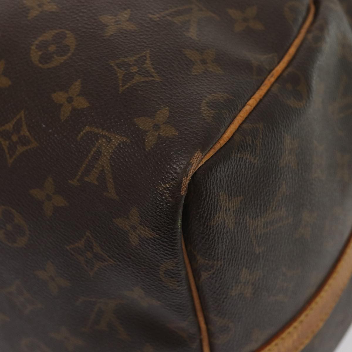 LOUIS VUITTON Monogram Keepall Bandouliere 55 Boston Bag M41414 LV 82815