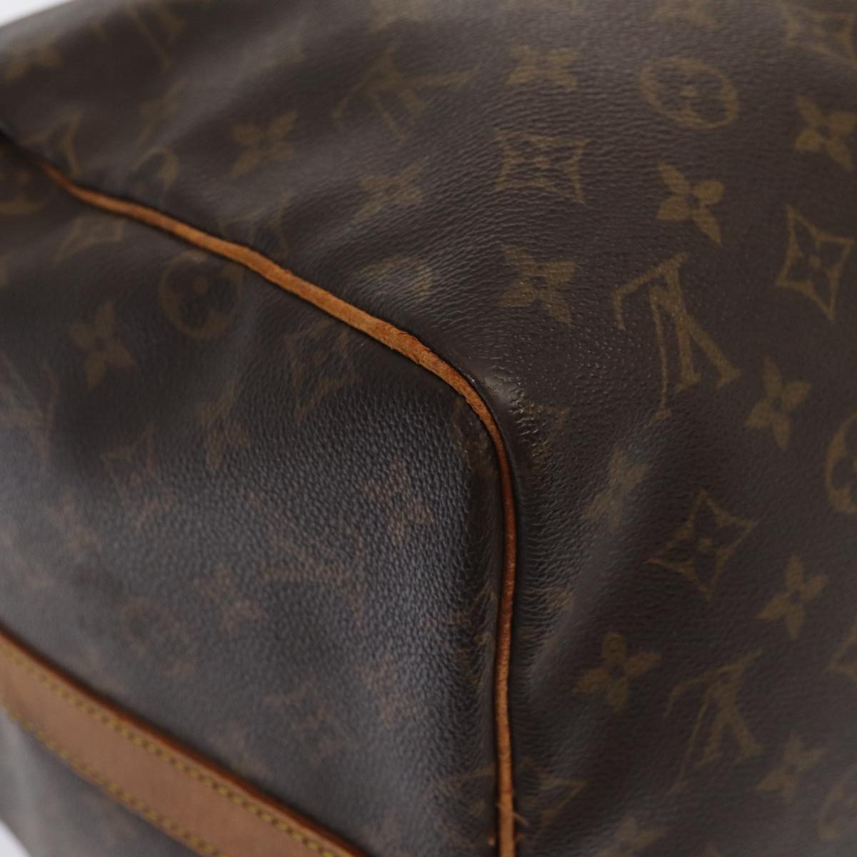 LOUIS VUITTON Monogram Keepall Bandouliere 55 Boston Bag M41414 LV 82815