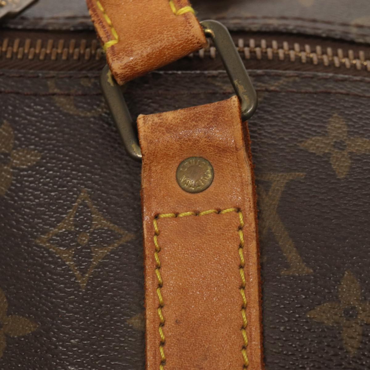LOUIS VUITTON Monogram Keepall Bandouliere 55 Boston Bag M41414 LV 82815