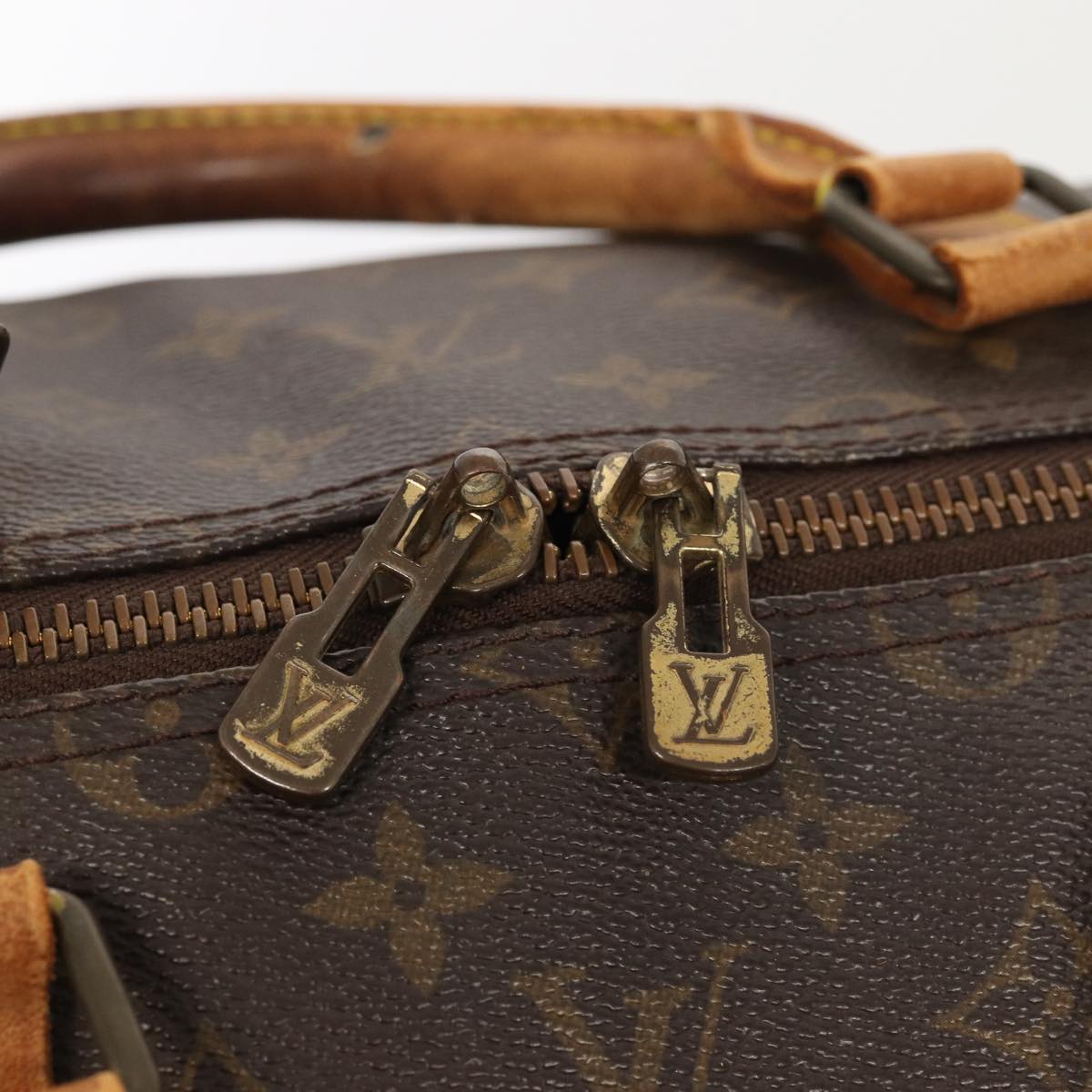 LOUIS VUITTON Monogram Keepall Bandouliere 55 Boston Bag M41414 LV 82815