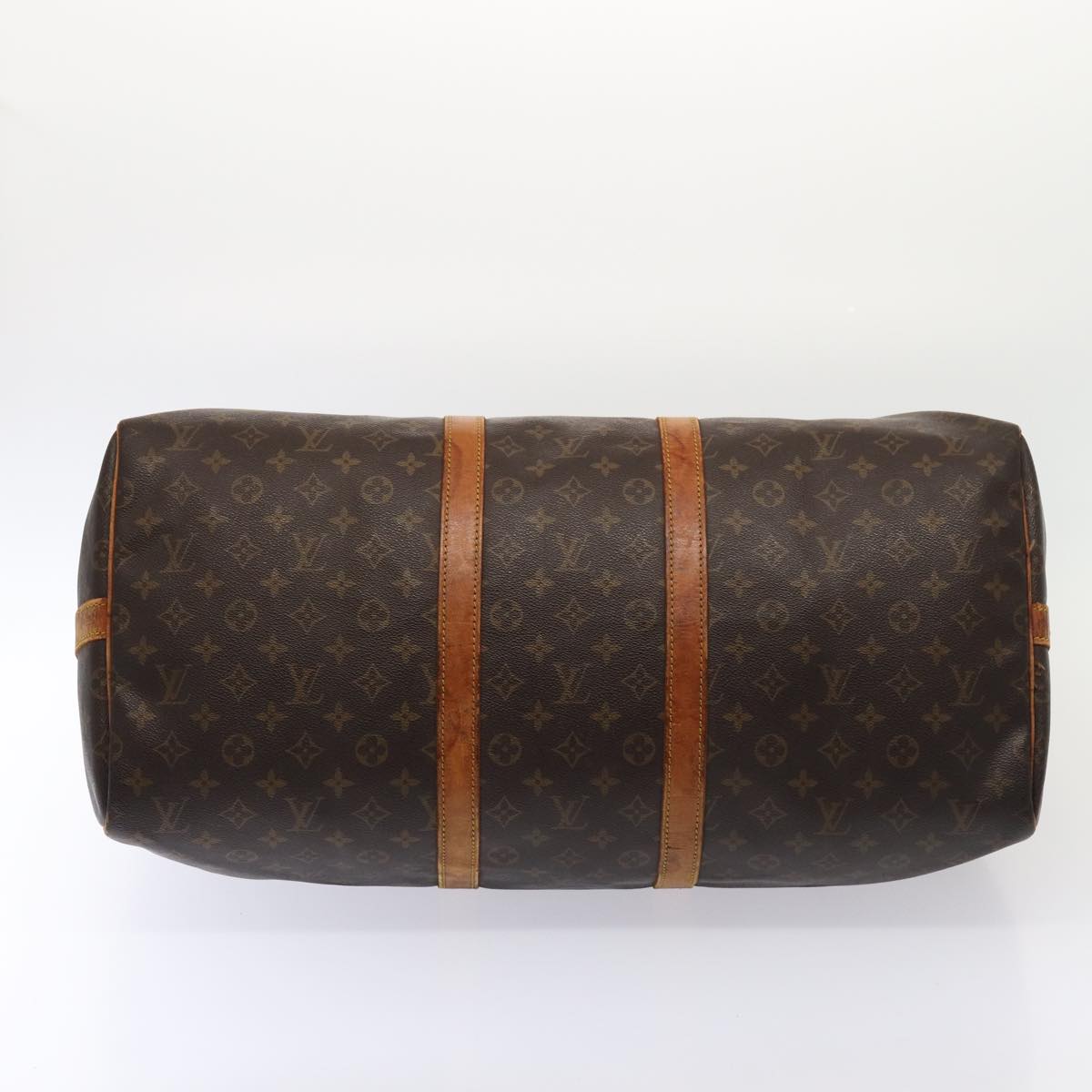 LOUIS VUITTON Monogram Keepall Bandouliere 55 Boston Bag M41414 LV 82815