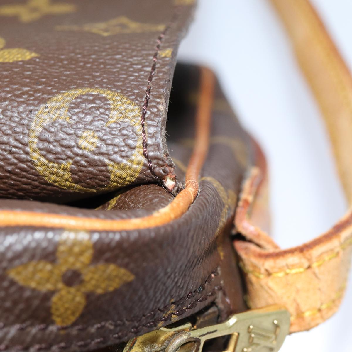 LOUIS VUITTON Monogram Saint Germain Shoulder Bag M51207 LV 82842