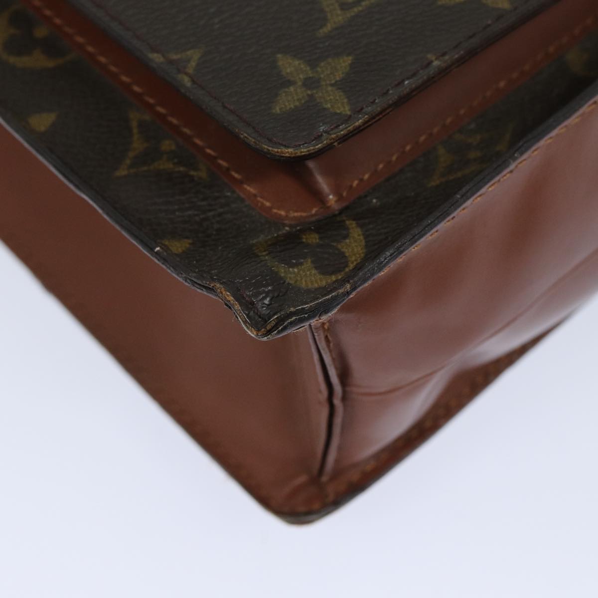 LOUIS VUITTON Monogram Monceau 28 Hand Bag 2way M51185 LV 82844