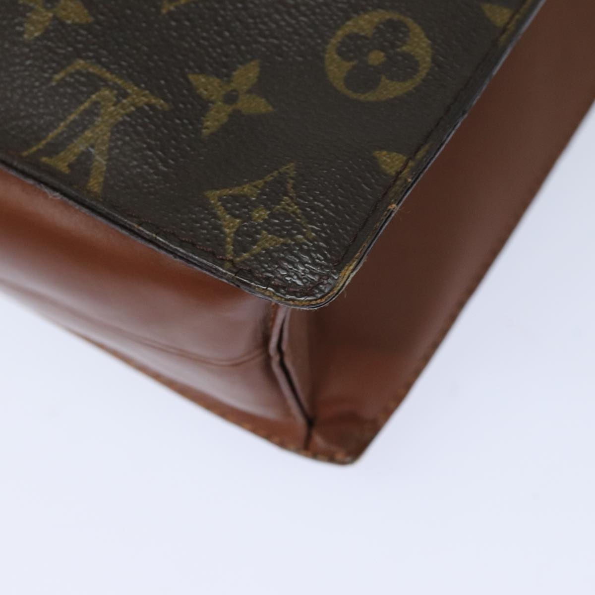 LOUIS VUITTON Monogram Monceau 28 Hand Bag 2way M51185 LV 82844