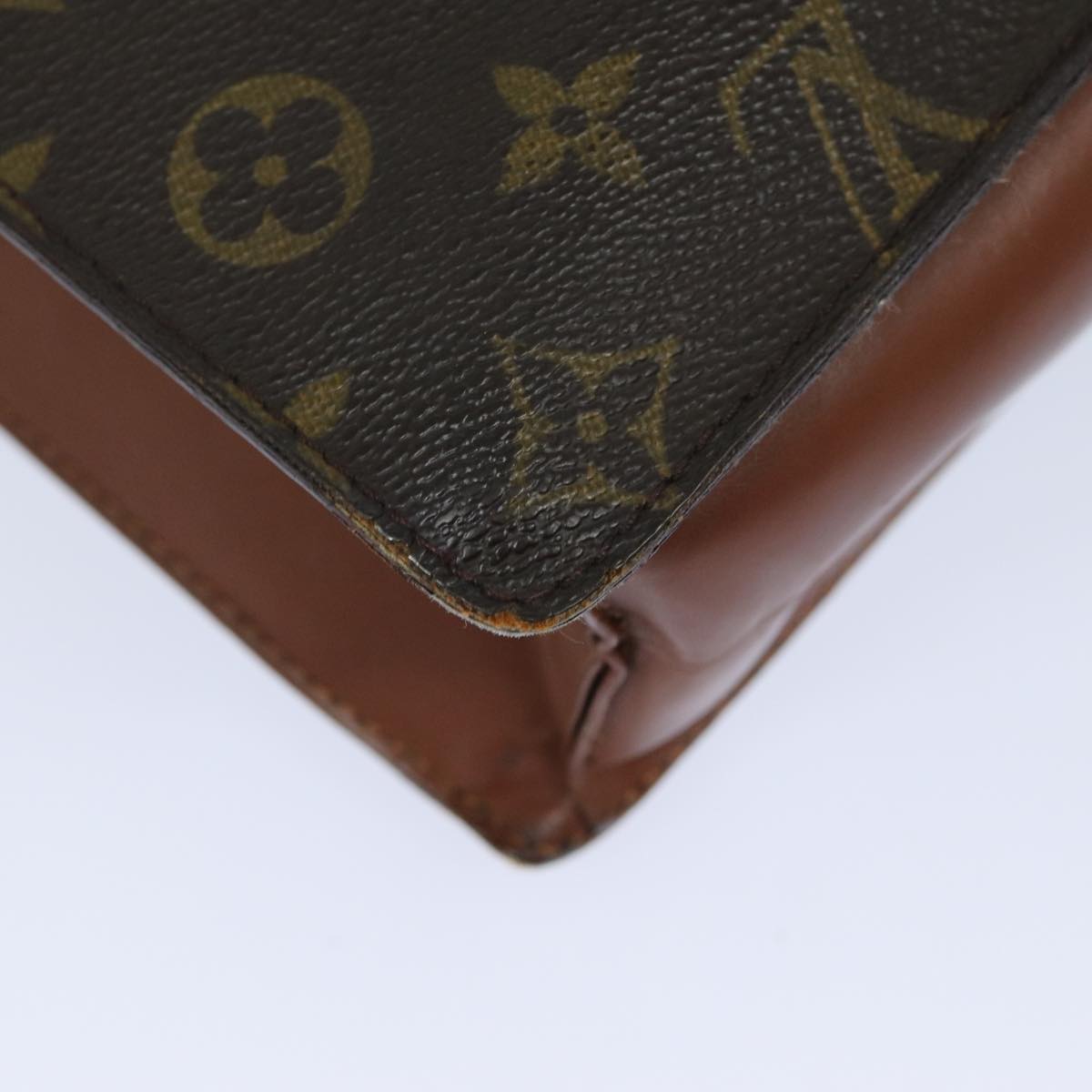 LOUIS VUITTON Monogram Monceau 28 Hand Bag 2way M51185 LV 82844