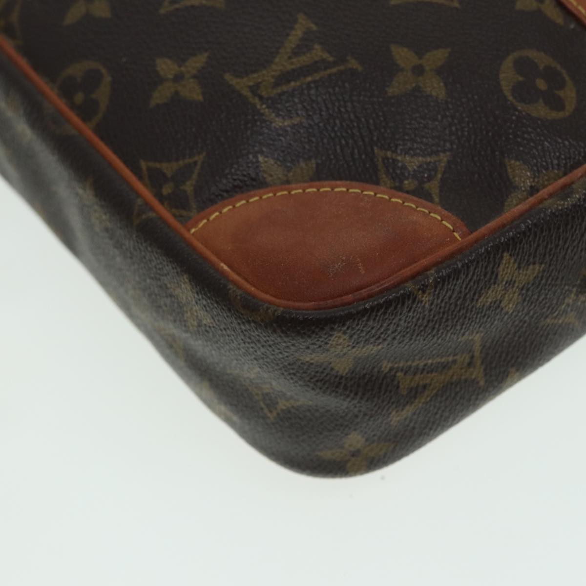 LOUIS VUITTON Monogram Compiegne 28 Clutch Bag M51845 LV 82845