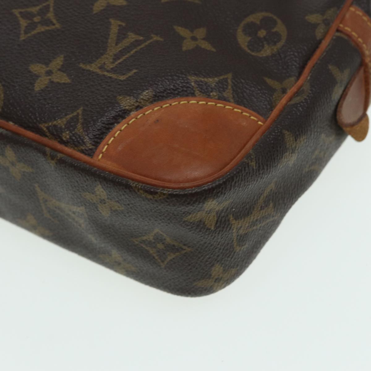LOUIS VUITTON Monogram Compiegne 28 Clutch Bag M51845 LV 82845