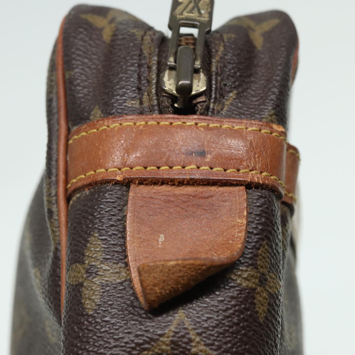 LOUIS VUITTON Monogram Compiegne 28 Clutch Bag M51845 LV 82845