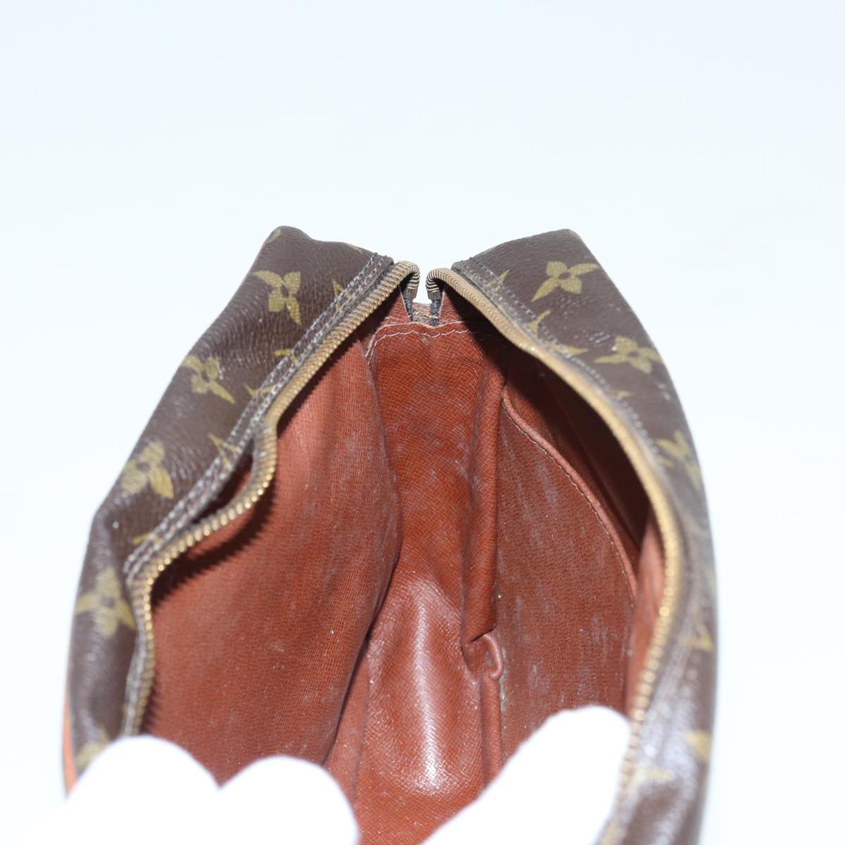 LOUIS VUITTON Monogram Compiegne 28 Clutch Bag M51845 LV 82845