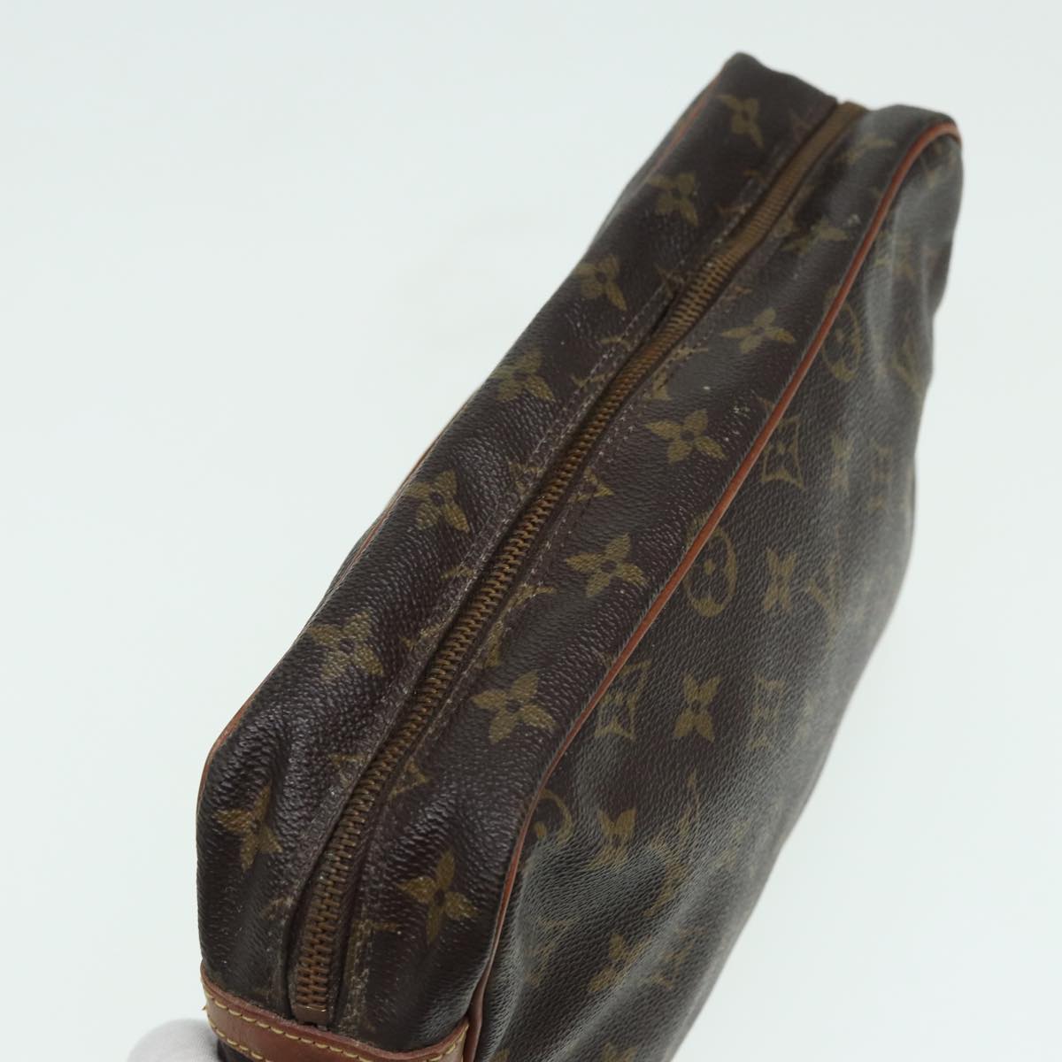 LOUIS VUITTON Monogram Compiegne 28 Clutch Bag M51845 LV 82845