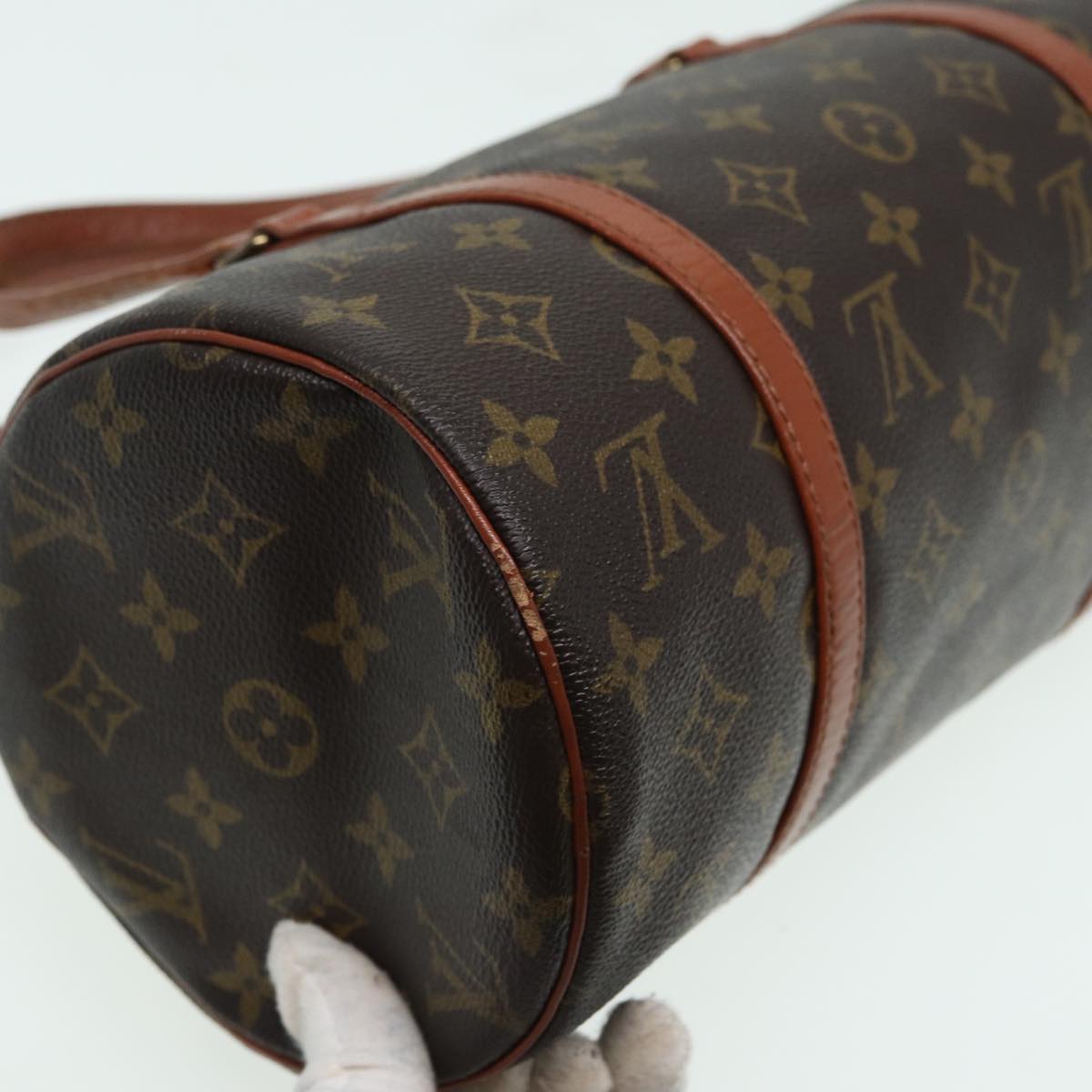 LOUIS VUITTON Monogram Papillon 30 Hand Bag M51385 LV 82850