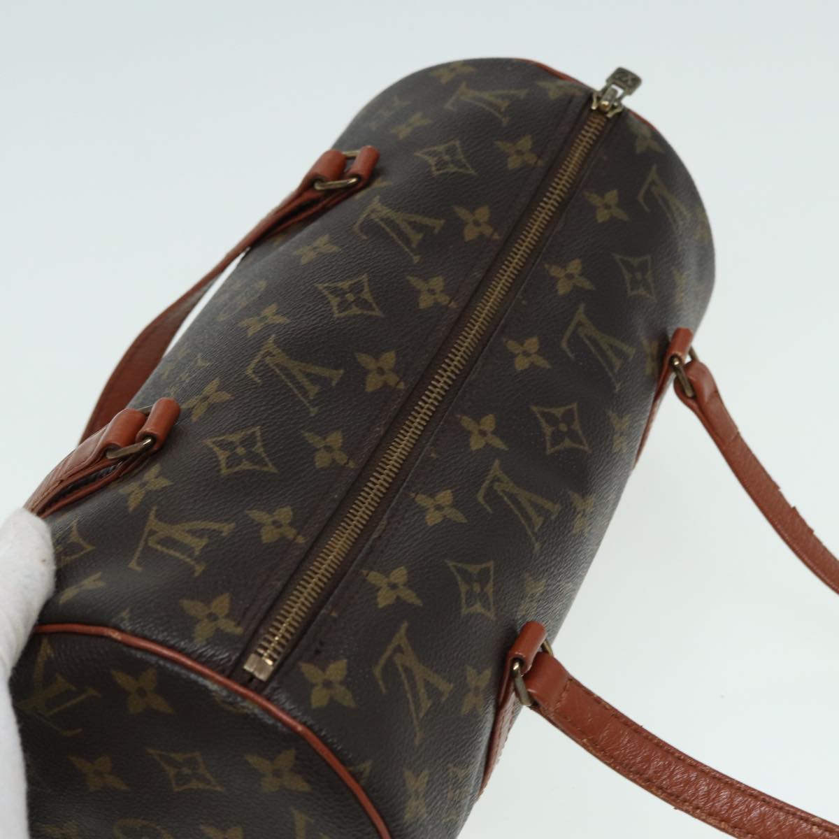 LOUIS VUITTON Monogram Papillon 30 Hand Bag M51385 LV 82850
