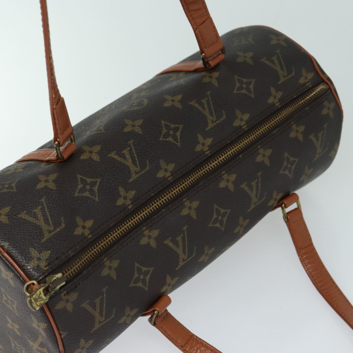 LOUIS VUITTON Monogram Papillon 30 Hand Bag M51385 LV 82851
