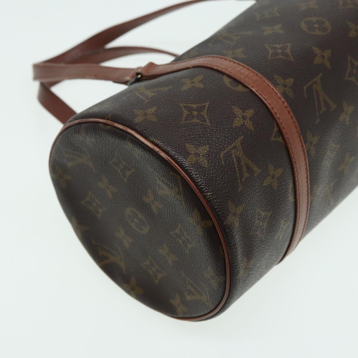 LOUIS VUITTON Monogram Papillon 30 Hand Bag M51385 LV 82853