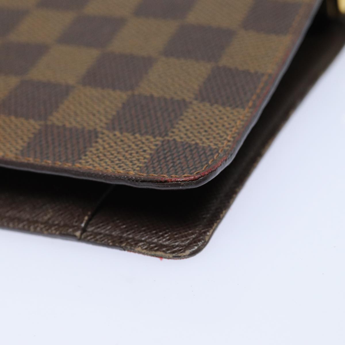 LOUIS VUITTON Damier Graphite Agenda MM Day Planner Cover R20242 LV 82856