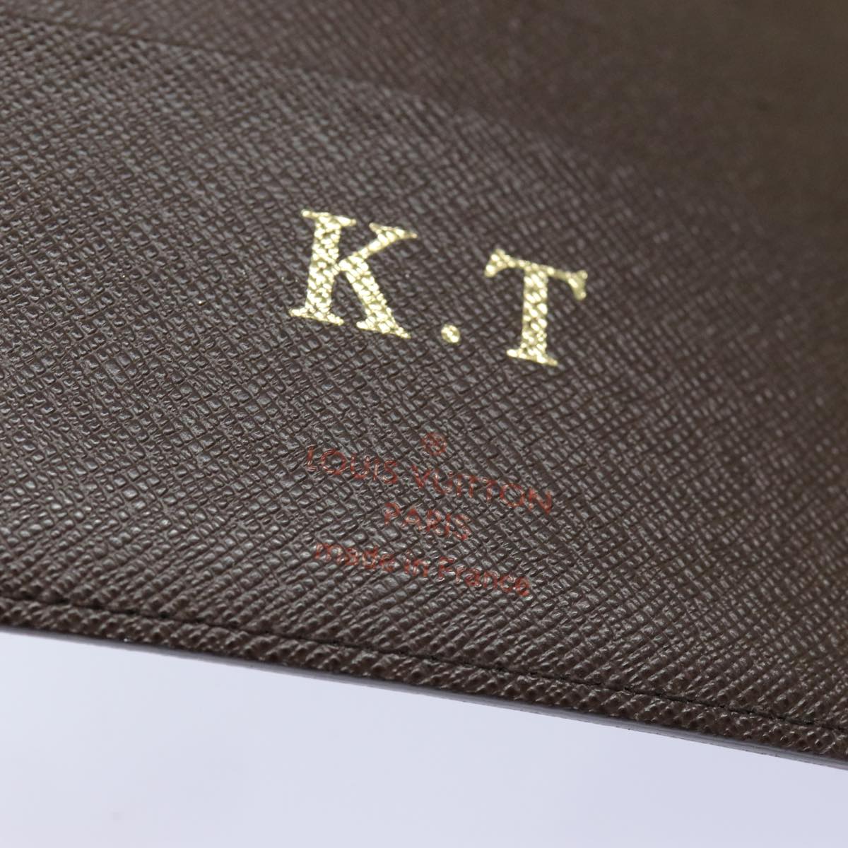LOUIS VUITTON Damier Graphite Agenda MM Day Planner Cover R20242 LV 82856
