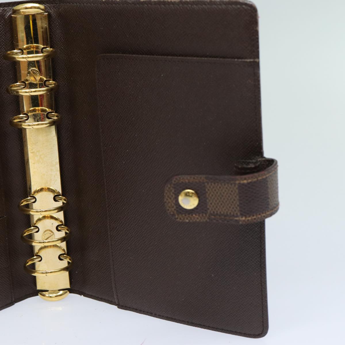 LOUIS VUITTON Damier Graphite Agenda MM Day Planner Cover R20242 LV 82856