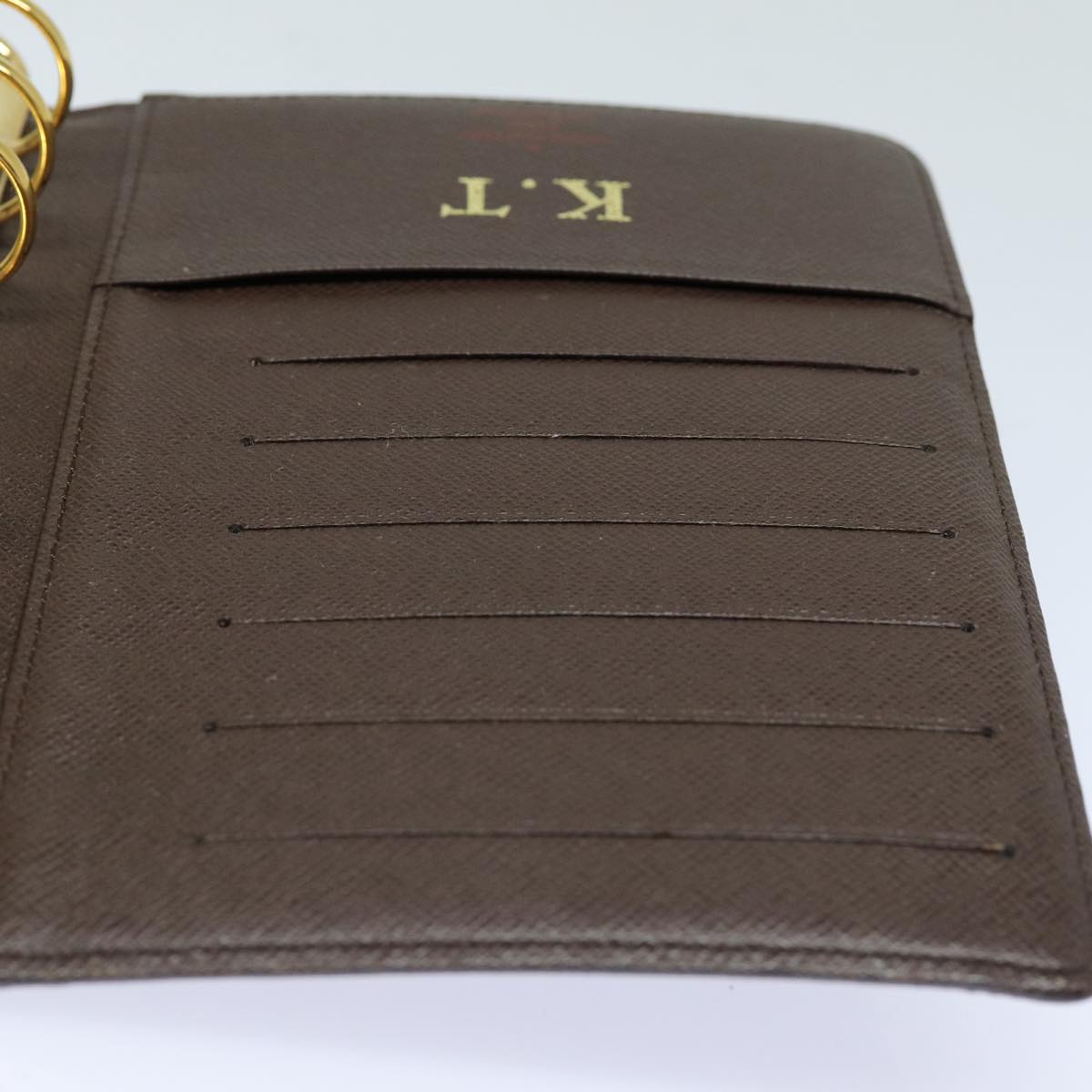 LOUIS VUITTON Damier Graphite Agenda MM Day Planner Cover R20242 LV 82856