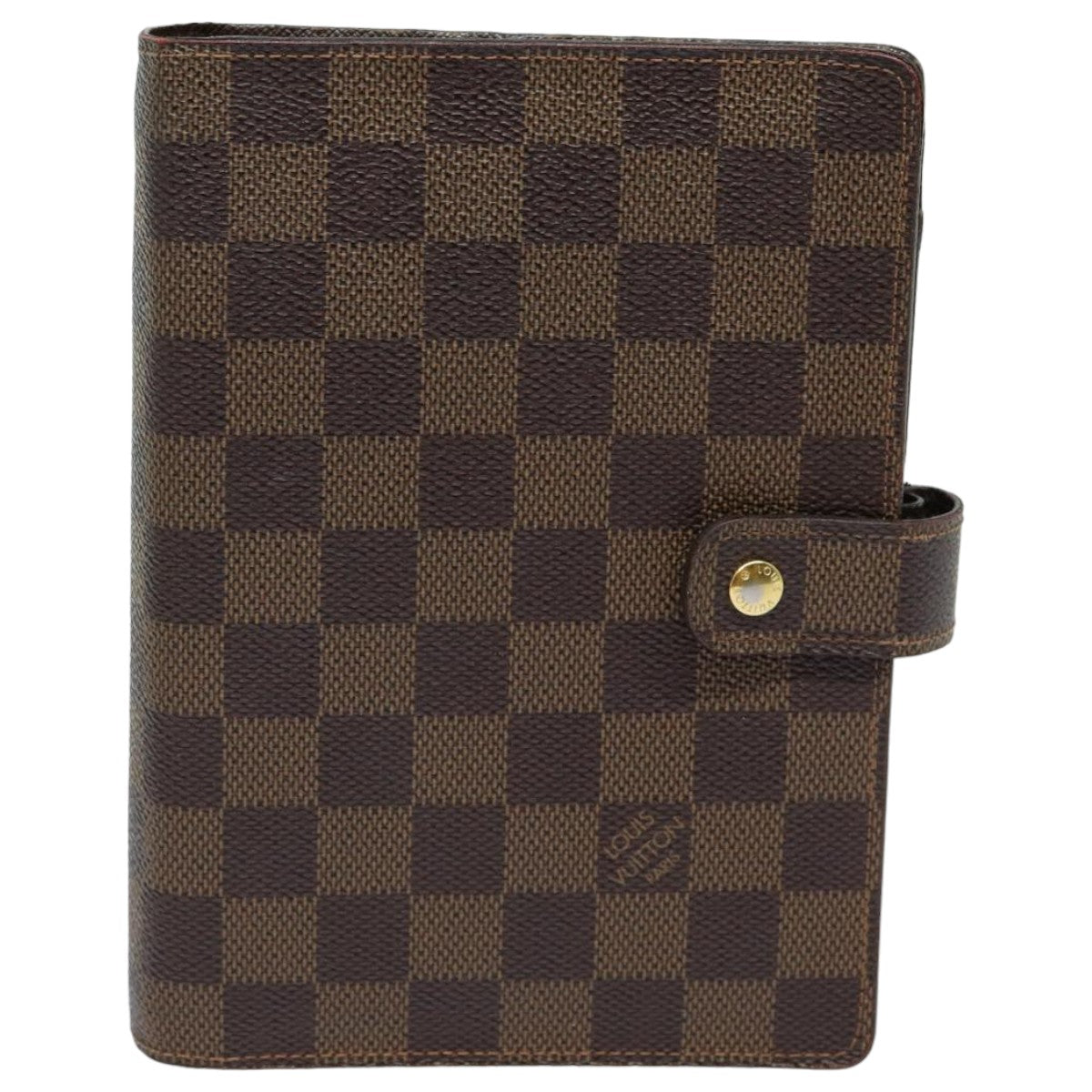 LOUIS VUITTON Damier Graphite Agenda MM Day Planner Cover R20242 LV 82856
