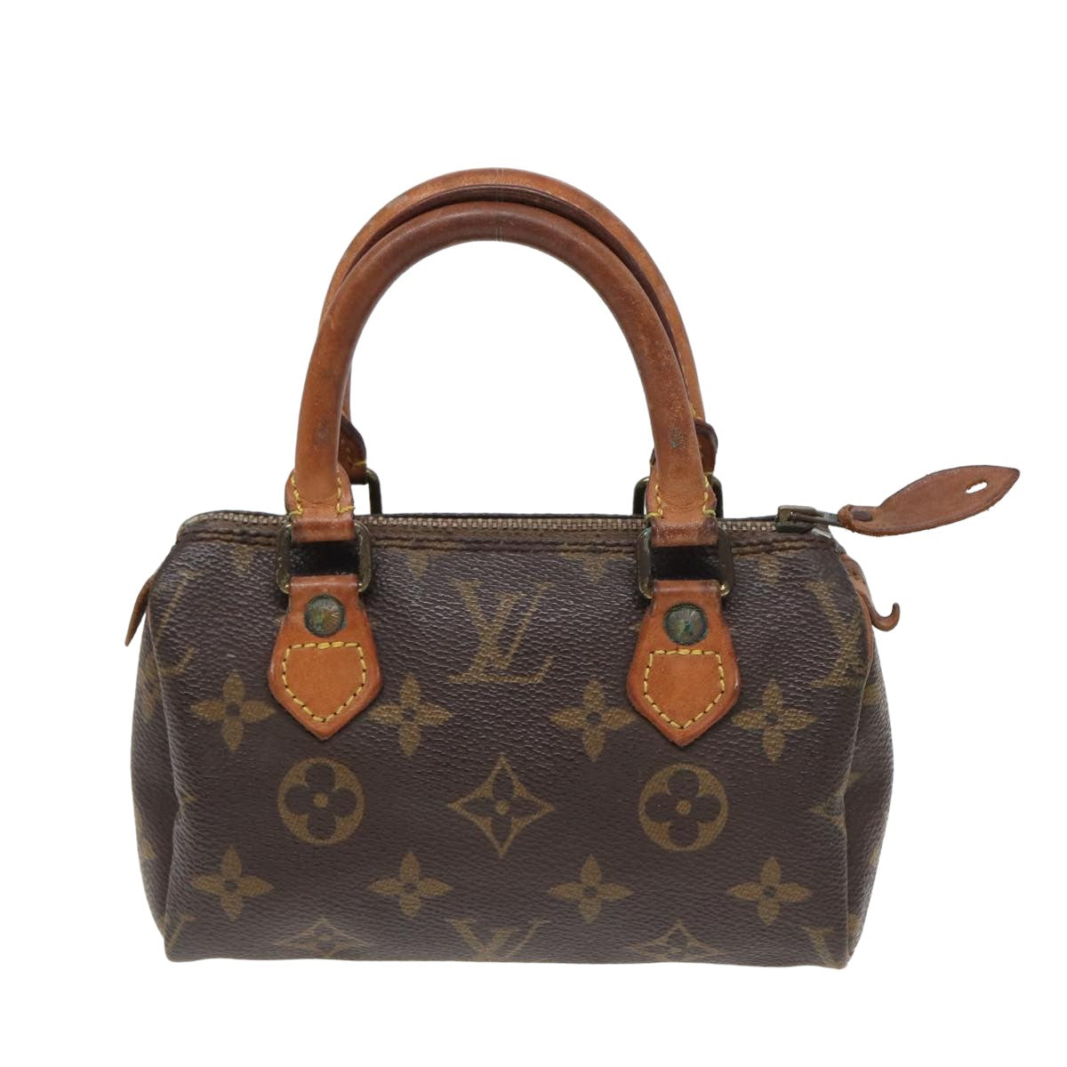 LOUIS VUITTON Monogram Mini Speedy Hand Bag M41534 LV 82859
