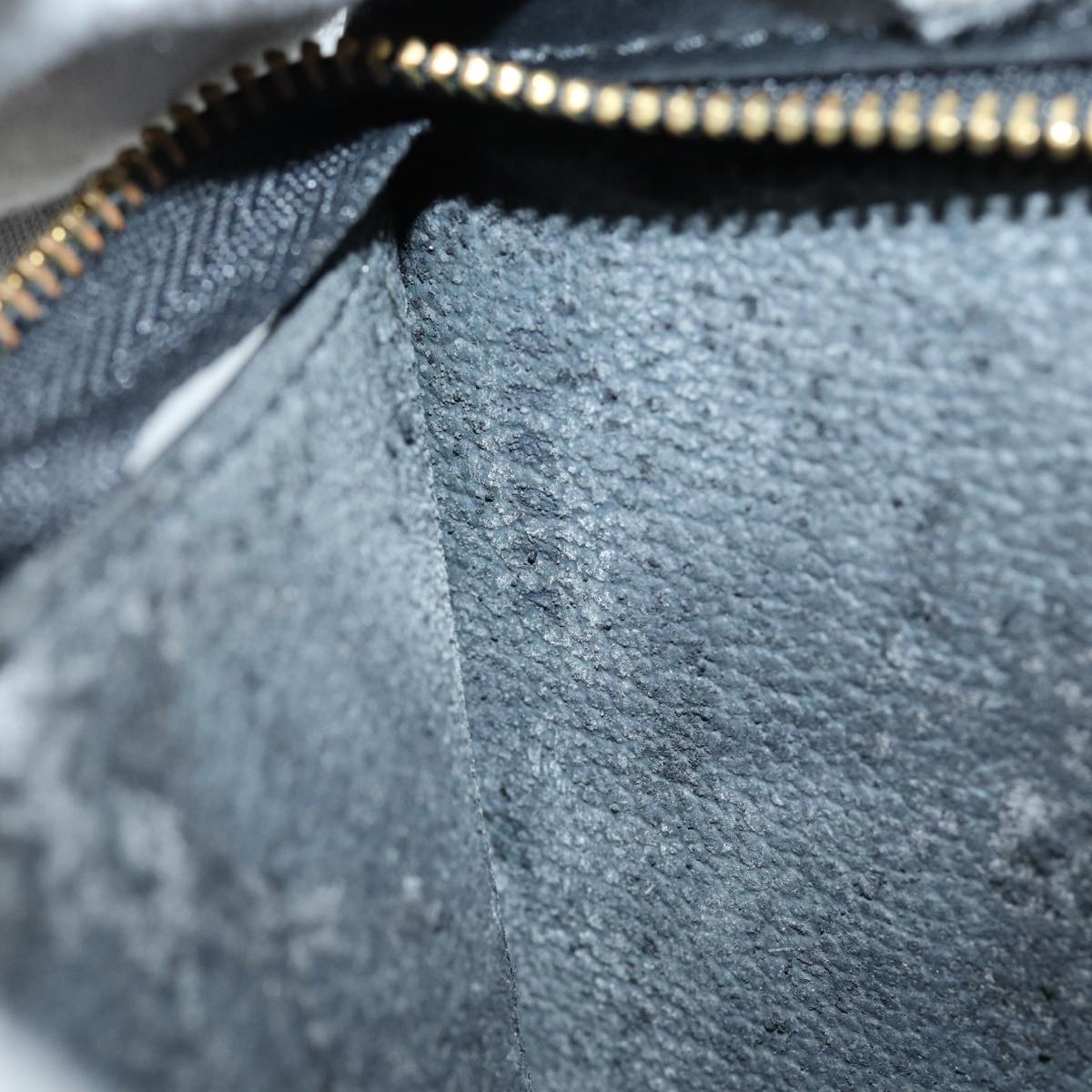 LOUIS VUITTON Epi Trousse Crete Pouch Black M48402 LV 82862
