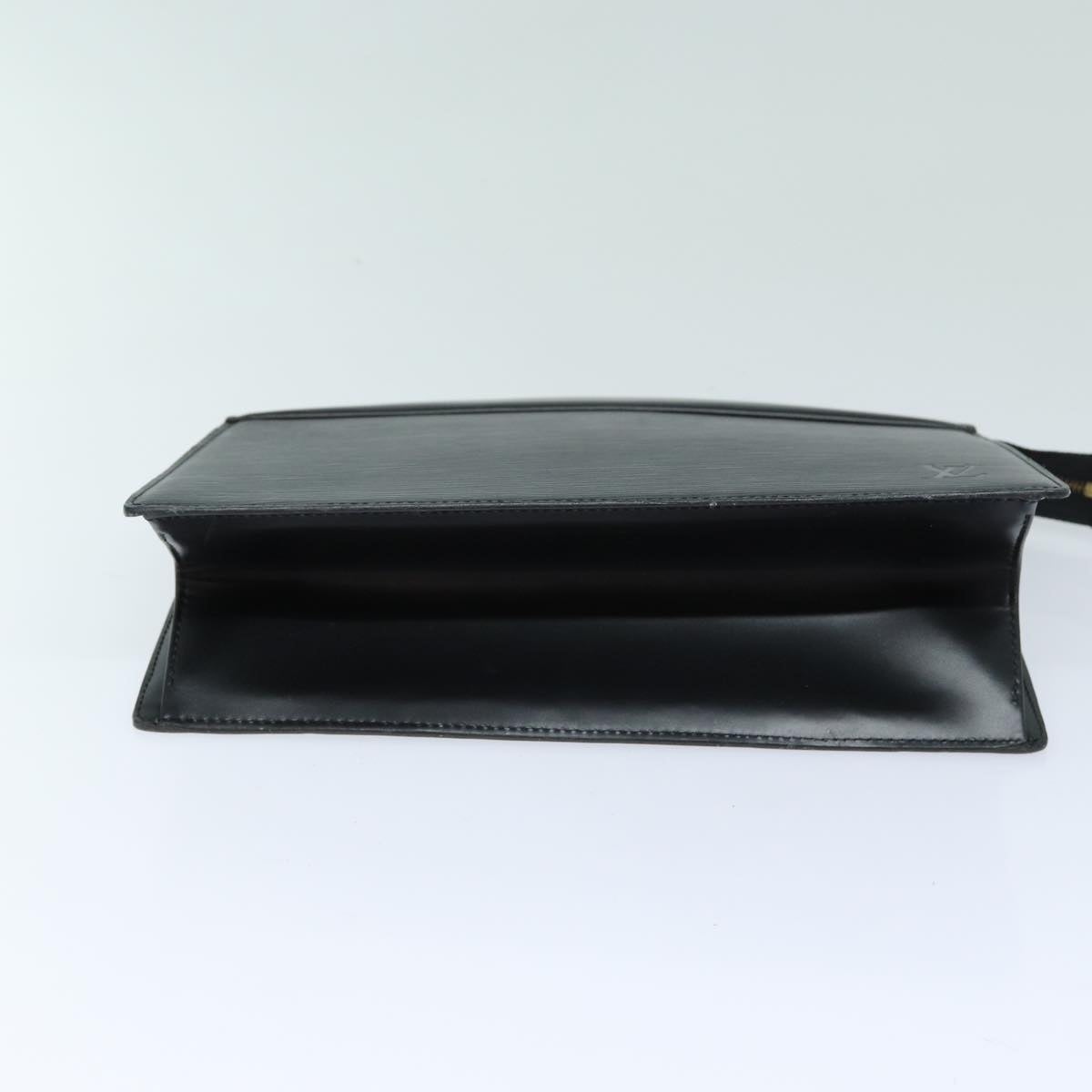 LOUIS VUITTON Epi Trousse Crete Pouch Black M48402 LV 82862