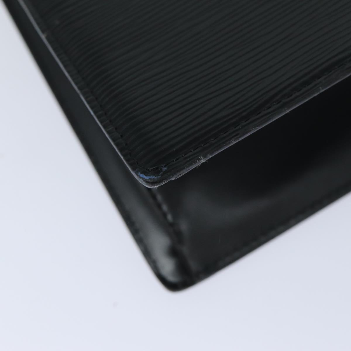 LOUIS VUITTON Epi Trousse Crete Pouch Black M48402 LV 82862