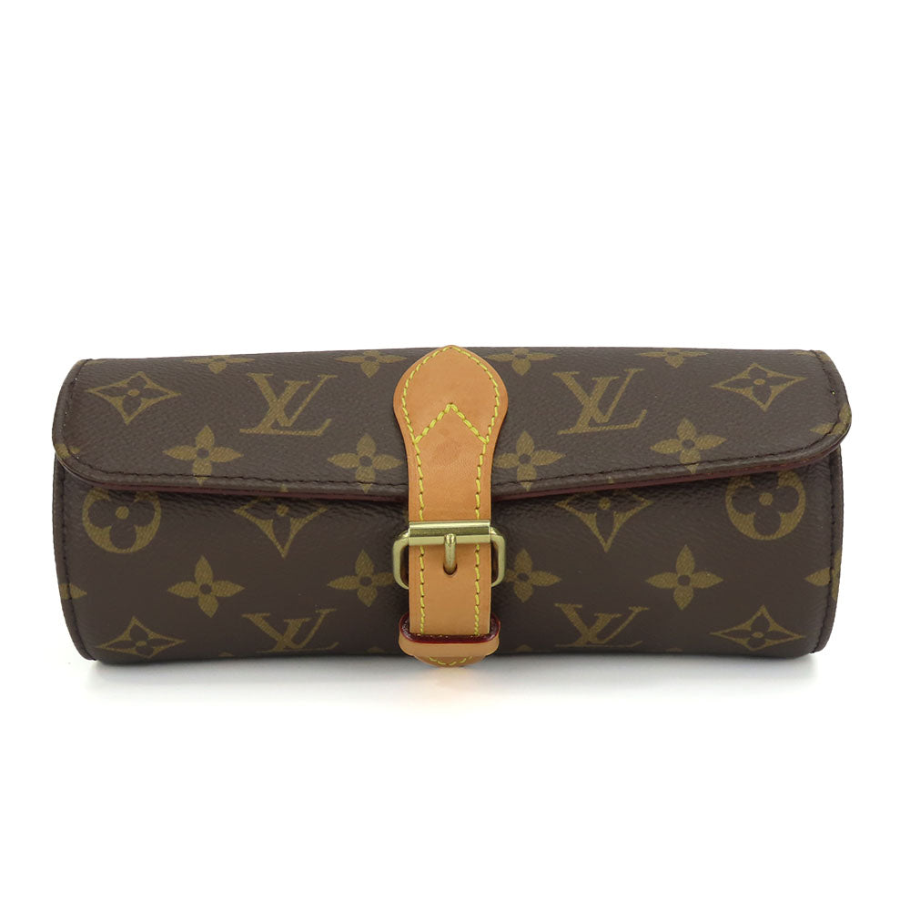 Louis Vuitton Monogram Nume Leather Etui 3 Montor M47530