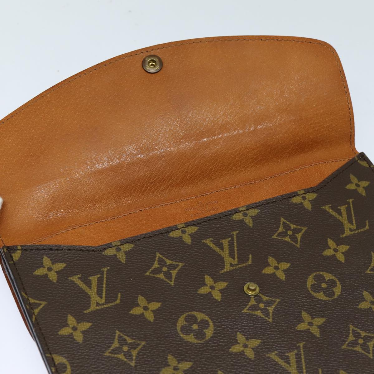 LOUIS VUITTON Monogram Double Rabat Shoulder Bag M51815 LV 82900