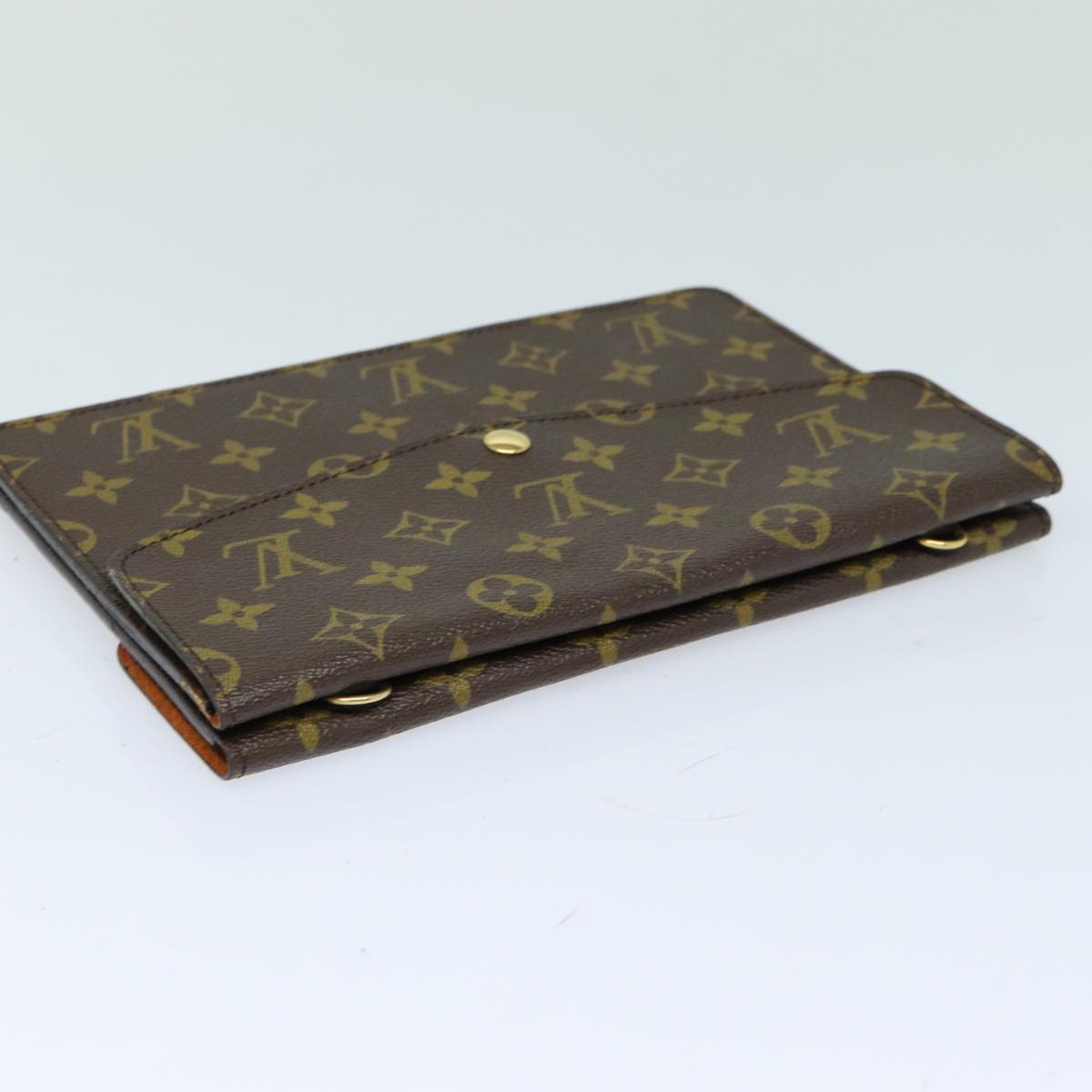 LOUIS VUITTON Monogram Double Rabat Shoulder Bag M51815 LV 82900