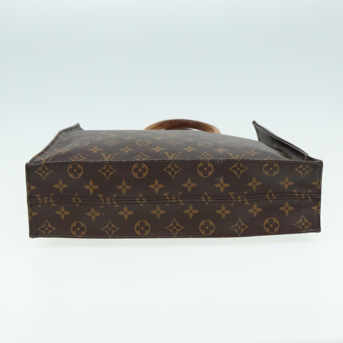 LOUIS VUITTON Monogram Sac Plat Hand Bag M51140 LV 82902