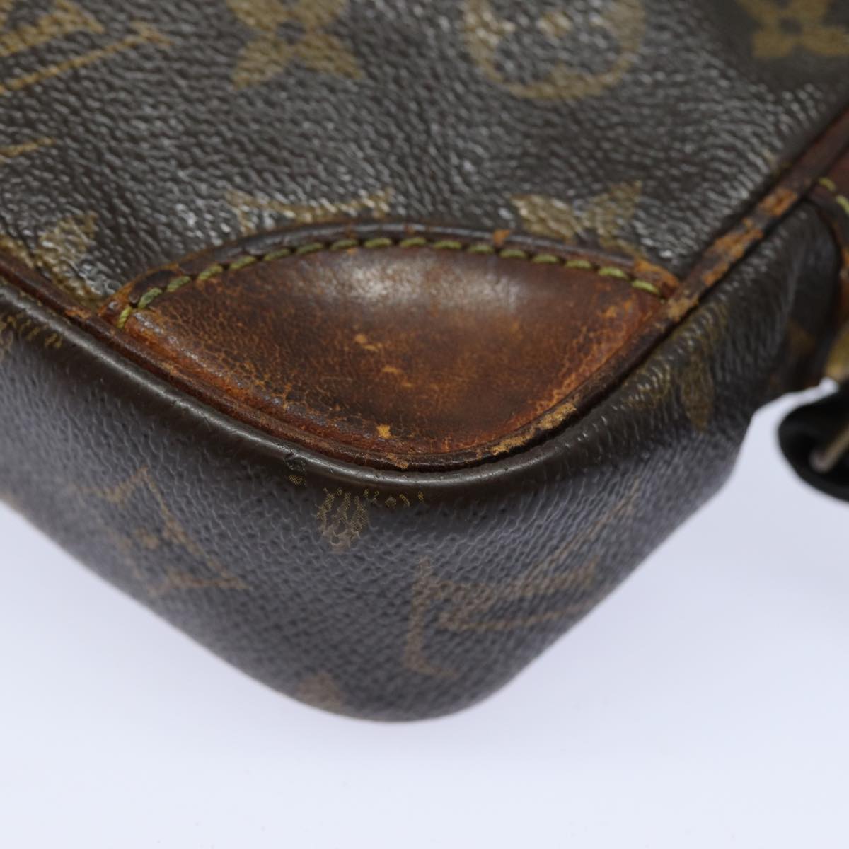 LOUIS VUITTON Monogram Marly Dragonne PM Clutch Bag M51827 LV 82903