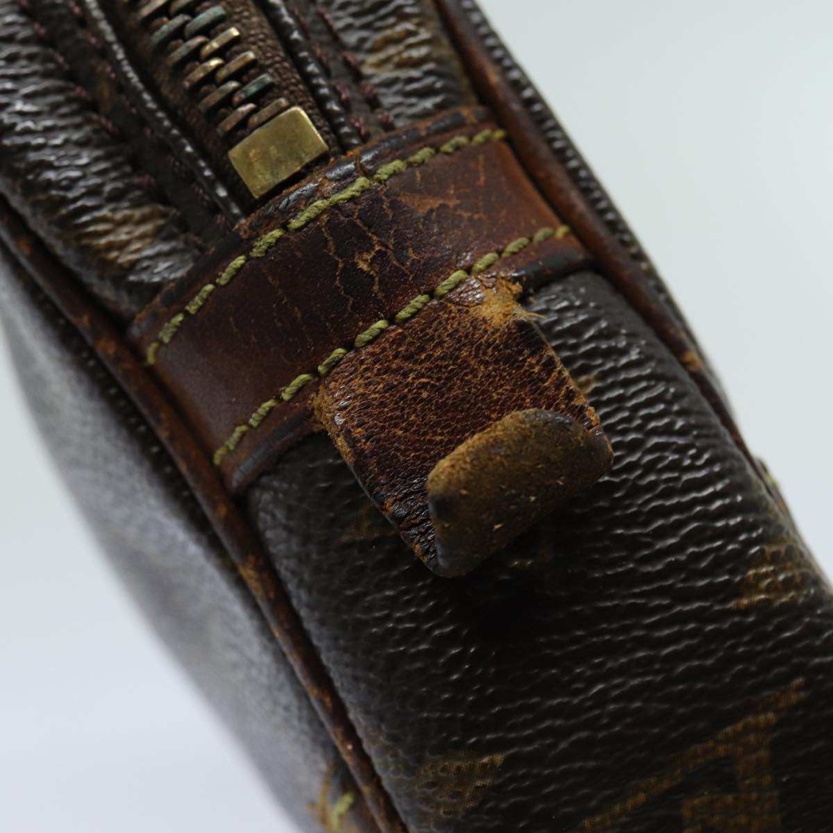 LOUIS VUITTON Monogram Marly Dragonne PM Clutch Bag M51827 LV 82903