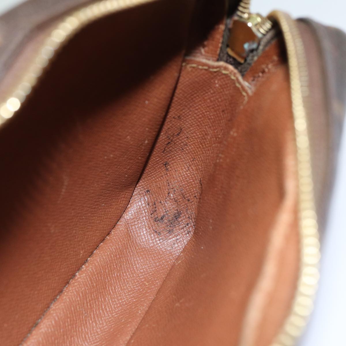LOUIS VUITTON Monogram Marly Dragonne PM Clutch Bag M51827 LV 82903