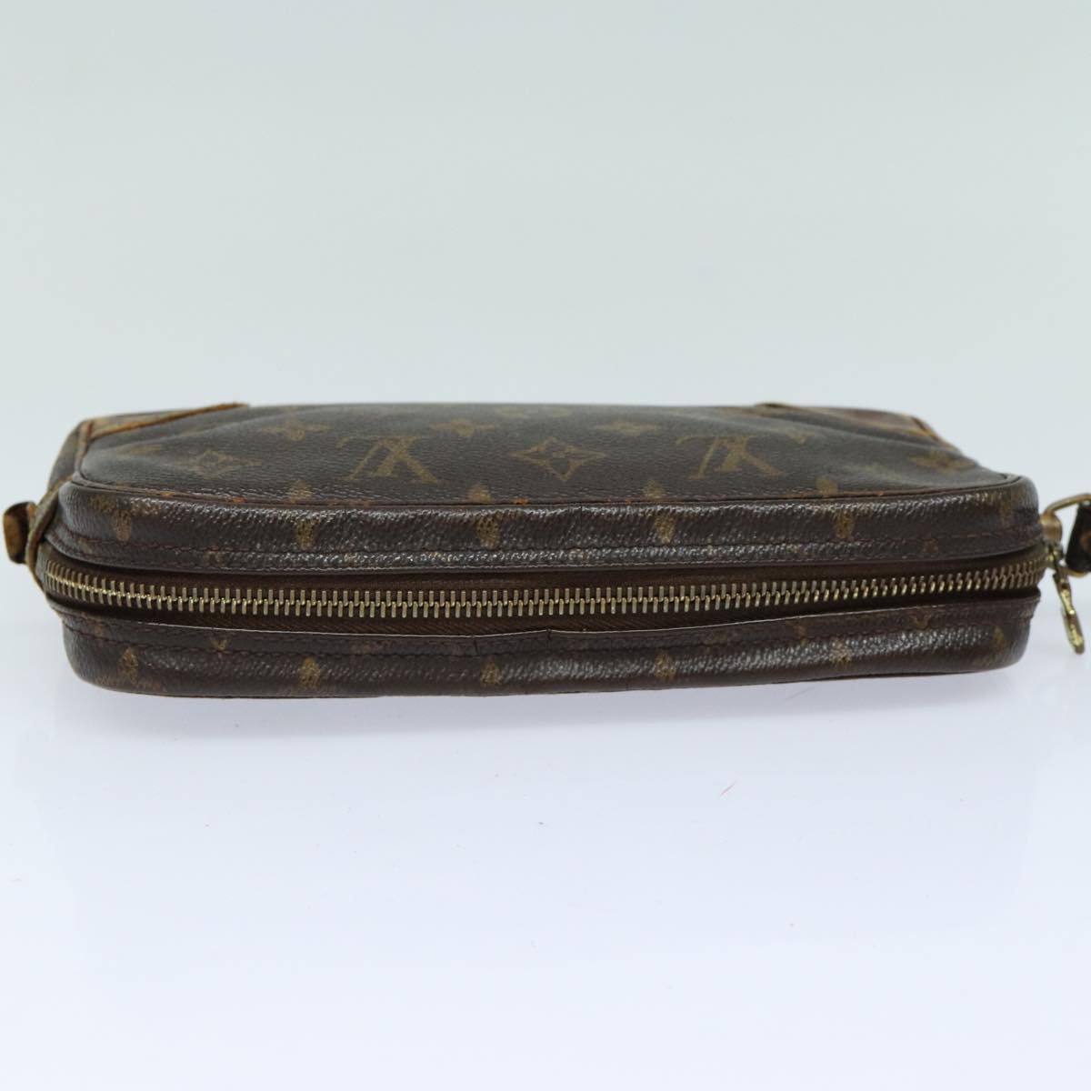LOUIS VUITTON Monogram Marly Dragonne PM Clutch Bag M51827 LV 82903