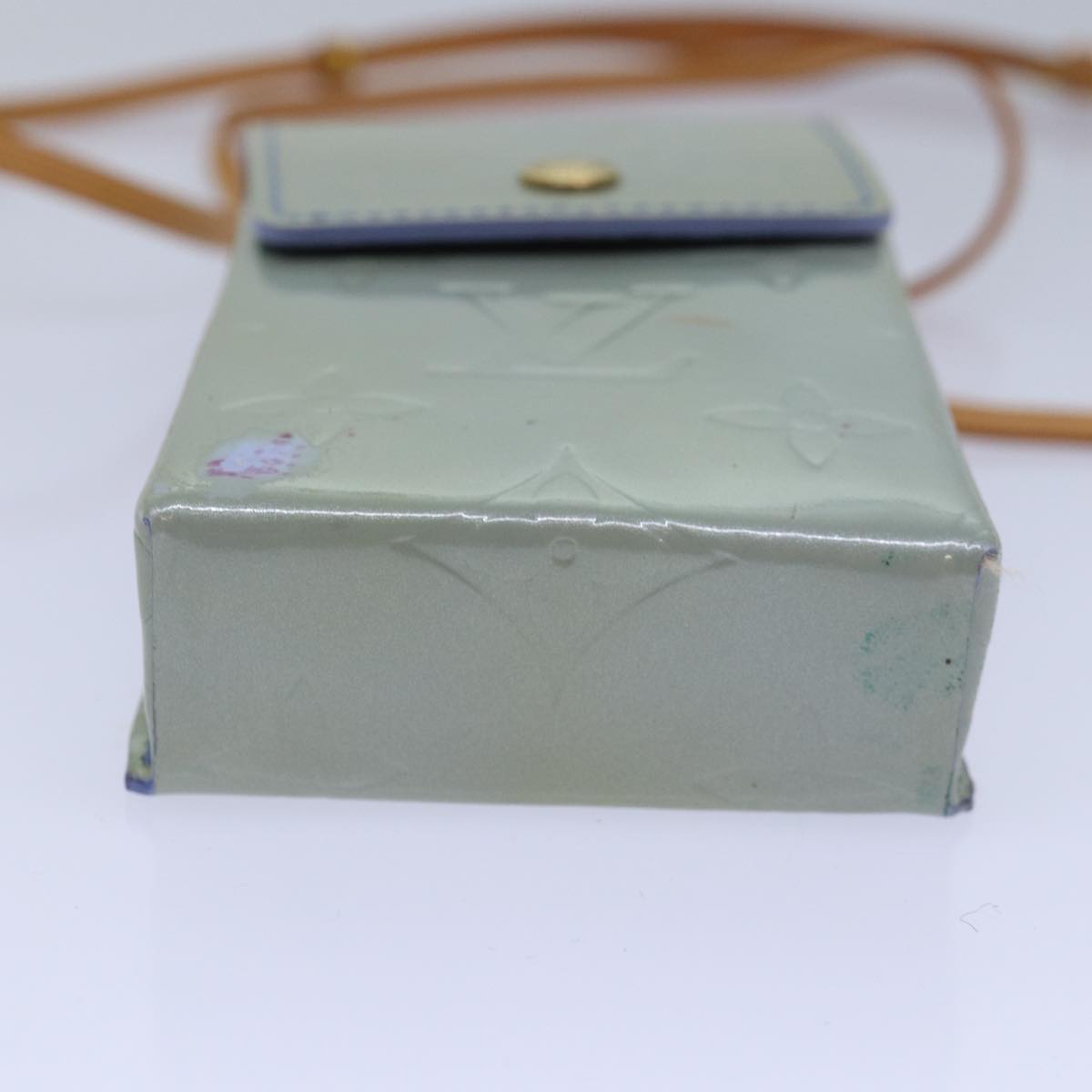 LOUIS VUITTON Monogram Vernis Walker Wallet Lavande LV 82907