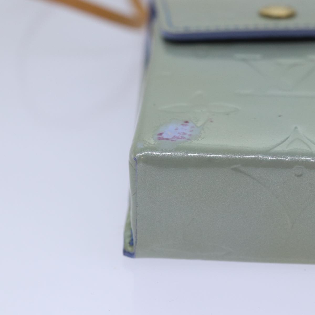 LOUIS VUITTON Monogram Vernis Walker Wallet Lavande LV 82907