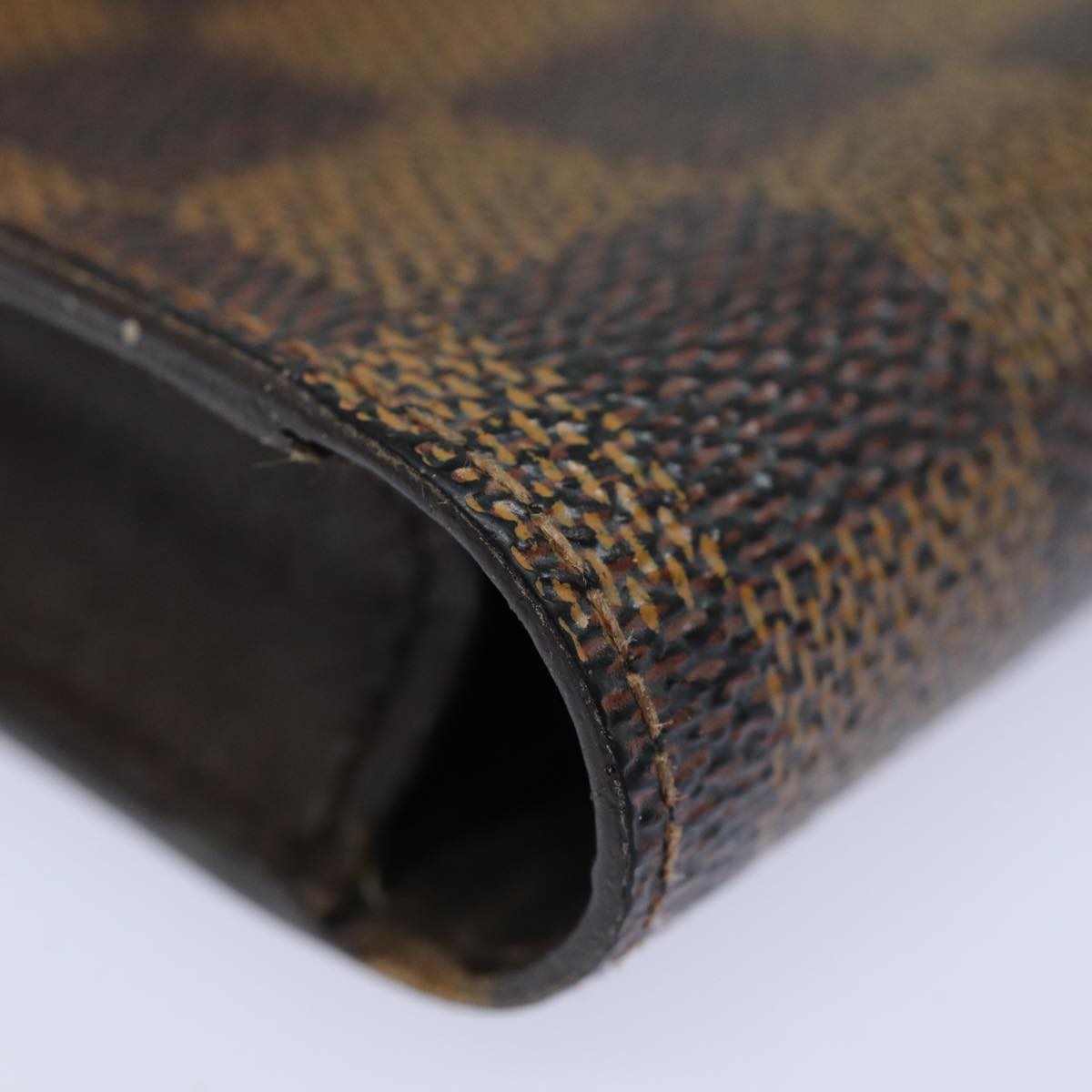 LOUIS VUITTON Damier Ebene Etui Cigarette Case N63024 LV 82908