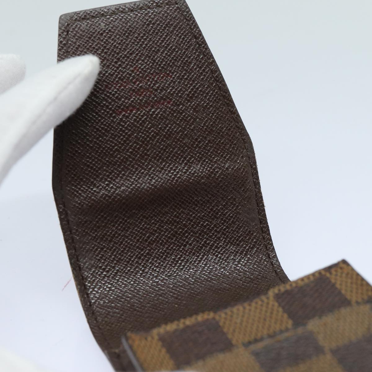 LOUIS VUITTON Damier Ebene Etui Cigarette Case N63024 LV 82908