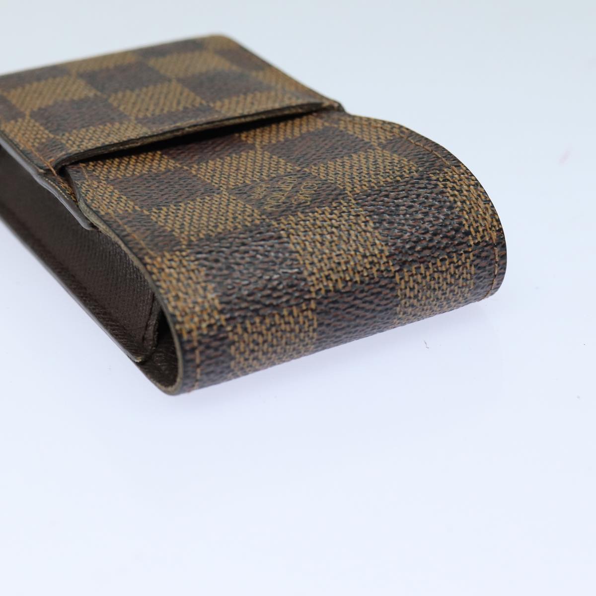 LOUIS VUITTON Damier Ebene Etui Cigarette Case N63024 LV 82908