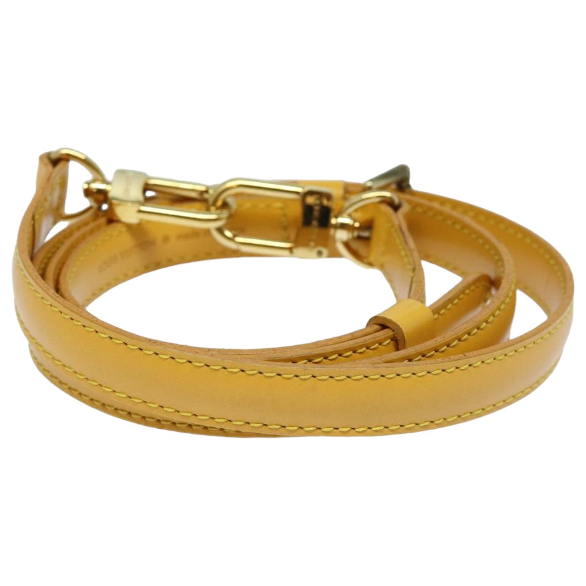 LOUIS VUITTON Epi Adjustable Shoulder Strap 37.4""-44.5"" Yellow LV 82911