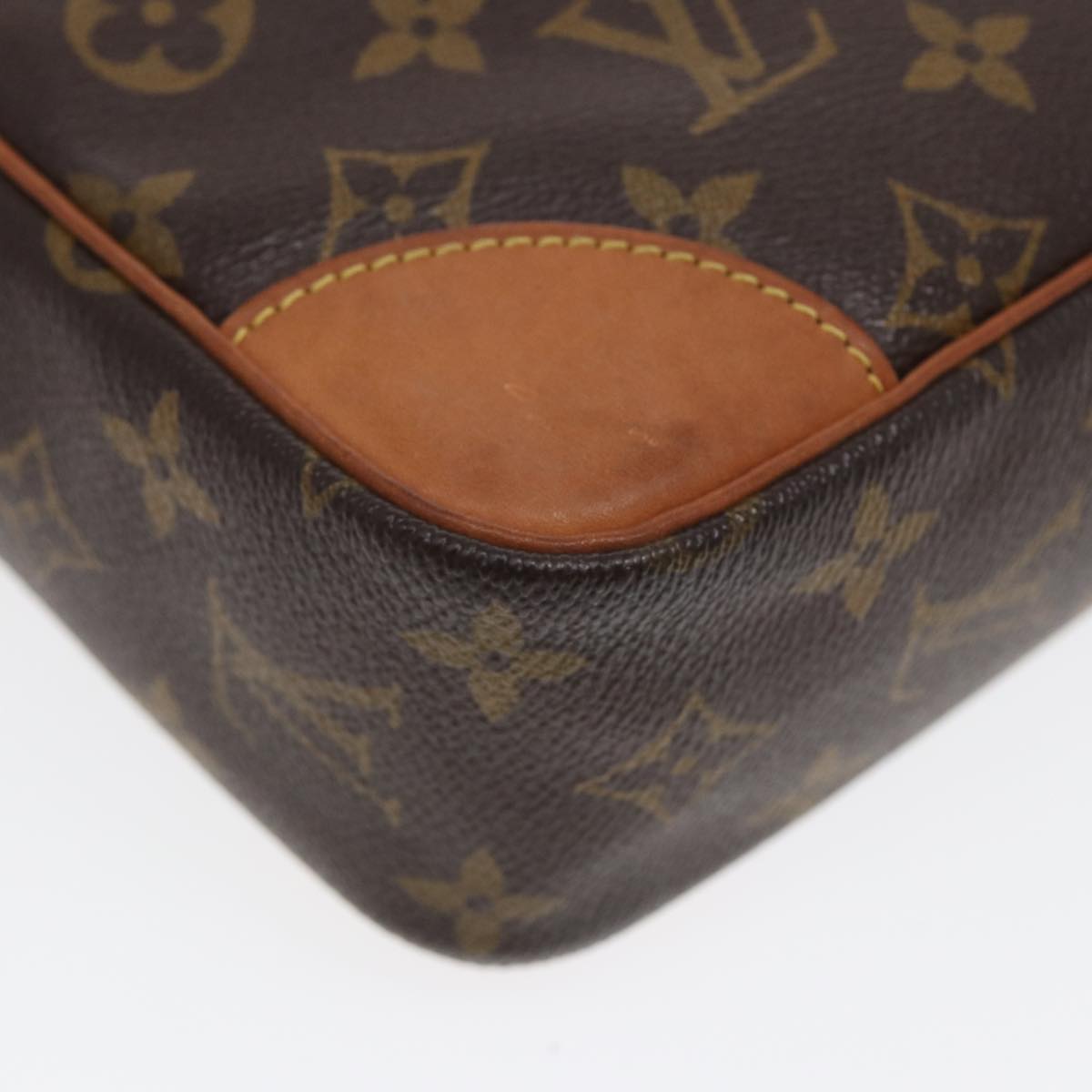 LOUIS VUITTON Monogram Compiegne 28 Clutch Bag M51845 LV 82921