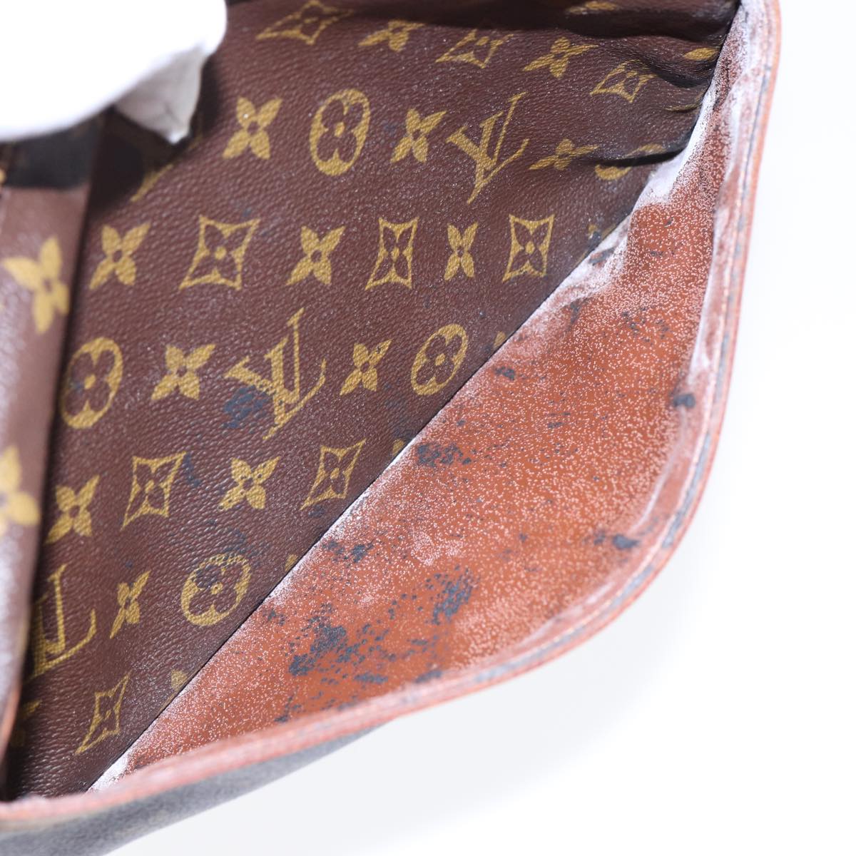 LOUIS VUITTON Monogram Compiegne 28 Clutch Bag M51845 LV 82921